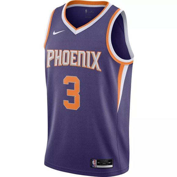 Nike Men’s Phoenix Suns Chris Paul #3 Purple Dri-FIT Icon 2020 Jersey cw3679 - Picture 4 of 10